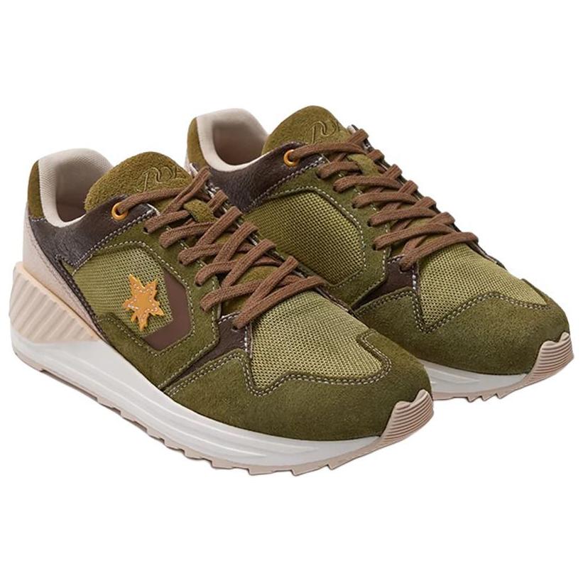 DOE x Converse Abrasion Resistant Abrasion Resistant Low top Running Shoes Unisex Green