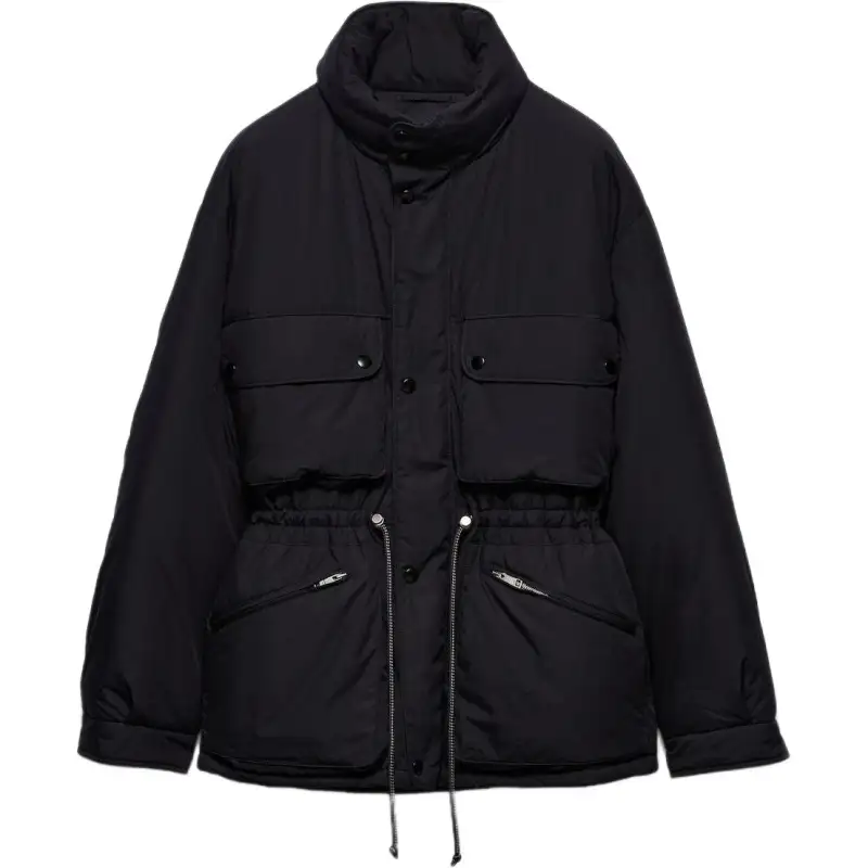 PRADA SS25 Down Jacket Men's Black