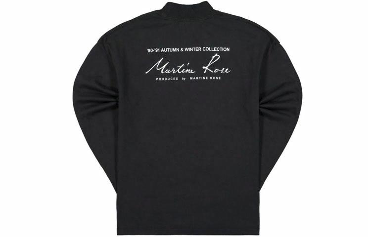 Мужская футболка Martine rose FW21 (черная) — фото 2