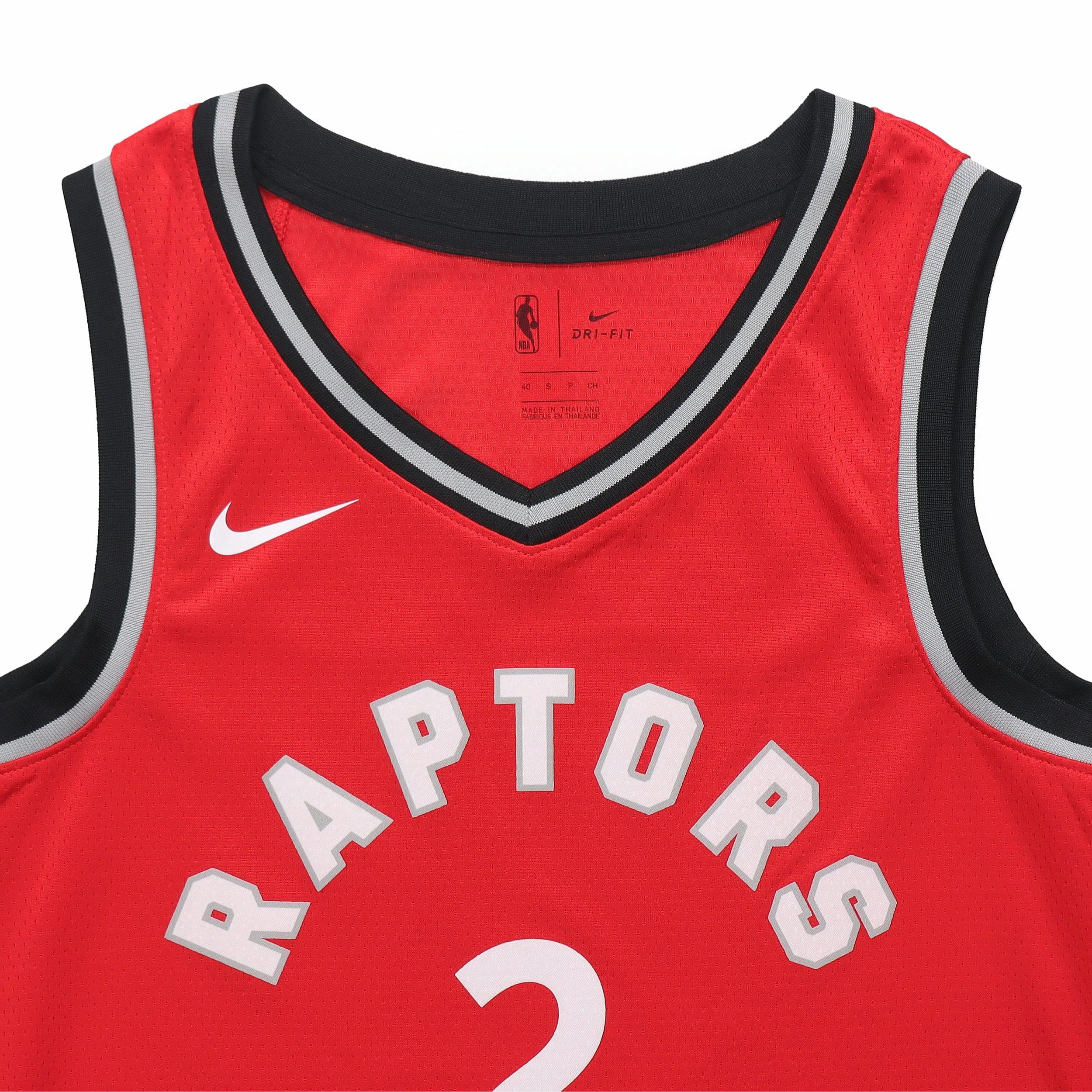 Мужская футболка Nike NBA Raptors Leonard (красная) — фото 3