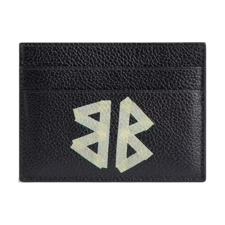 Balenciaga Bb Logo Tape Type Cash Card Holder