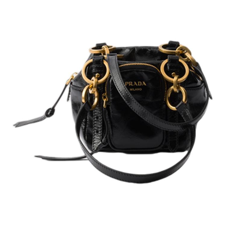 Женская сумка Prada (черная)