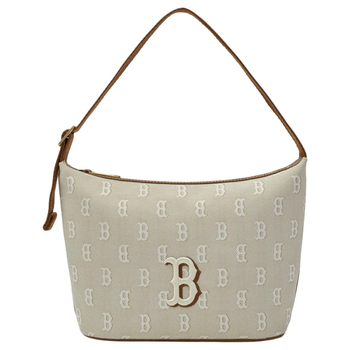 MLB MONOGRAM Collection, Boston Red Sox - Shoulder Bag Hobo Square Bag Shoulder Bags Unisex Khaki