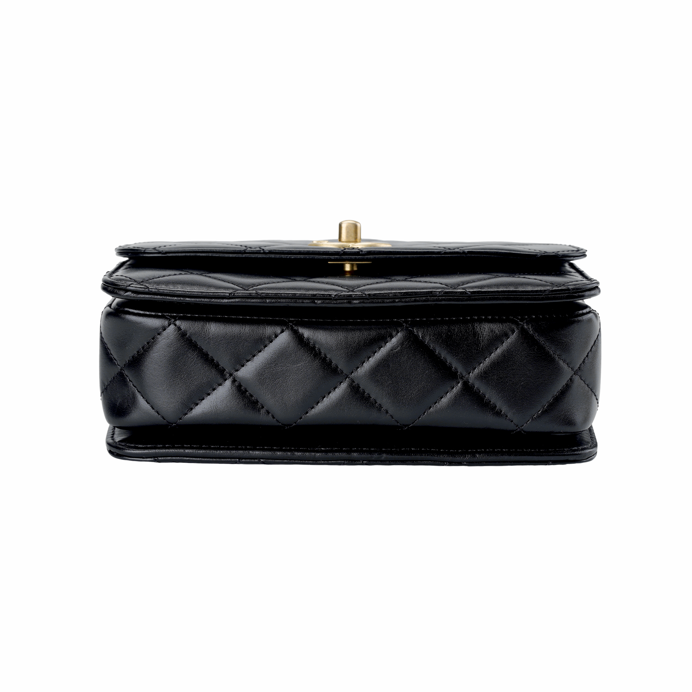 Женская сумка Chanel 23P Flap Bag (черная) — фото 4