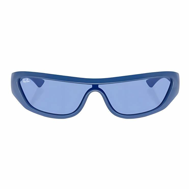 Очки RayBan Нерегулярная форма (синие) — фото 2