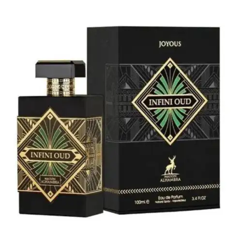 MAISON ALHAMBRA Infini Oud Joyous perfume woody aromatic fragrance EDP 100ml