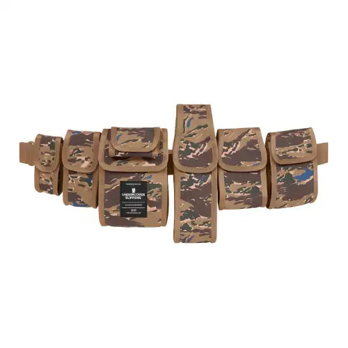 Supreme Co branded Collection Fabric Fanny Pack Unisex Brown