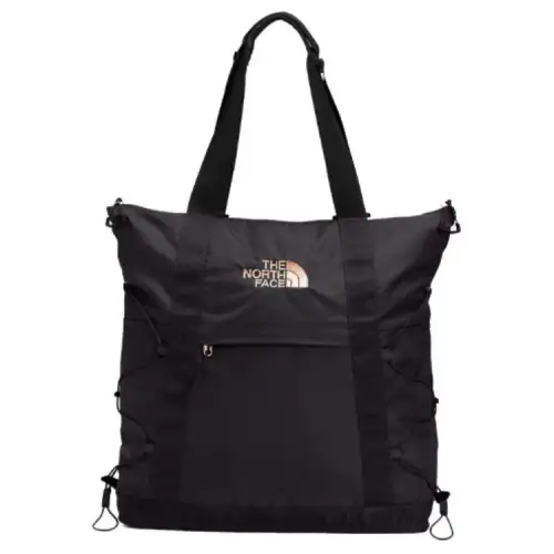 THE NORTH FACE22L Borealis Tote TNF Black Heather - Burnt Coral Metallic One Shoulder Double Shoulder Two User Cover Polyester (Polyester Fiber) Black Women's