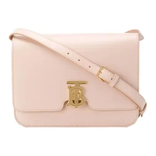 Burberry Lambskin Shoulder Bag, Crossbody Bag Women's Pink