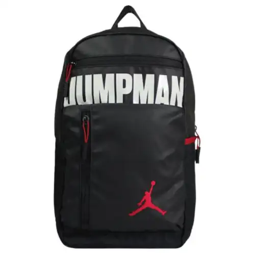 Jordan Polyester Backpack Regular Unisex Black