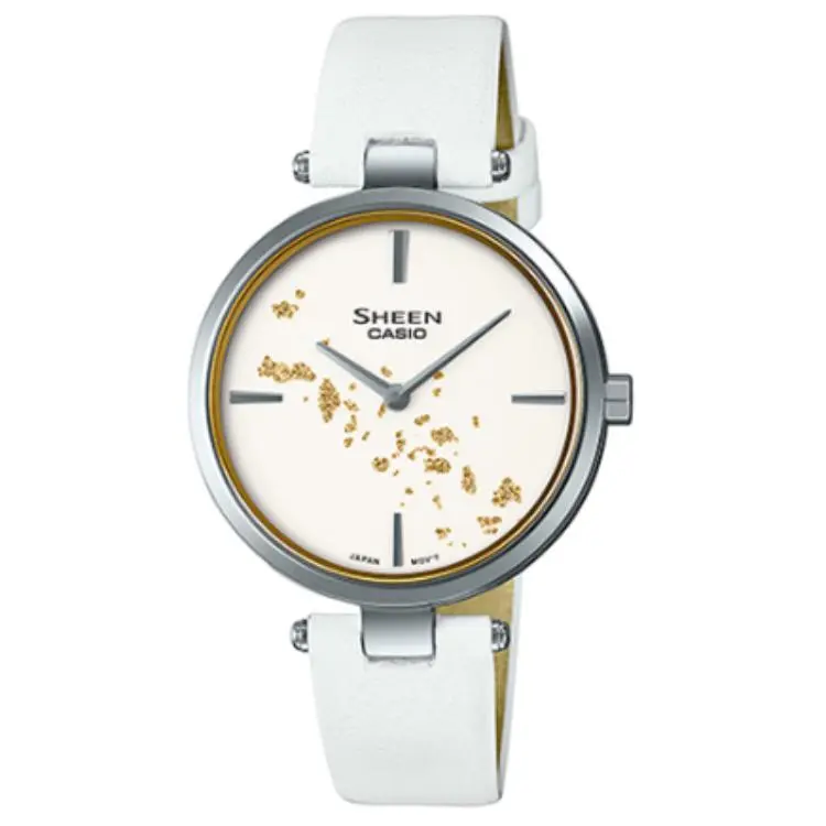 CASIO Women's SHEEN White Watch
