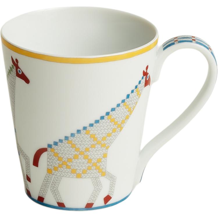 Кружка Hermes Animaus Nattes (белая, 300 мл)