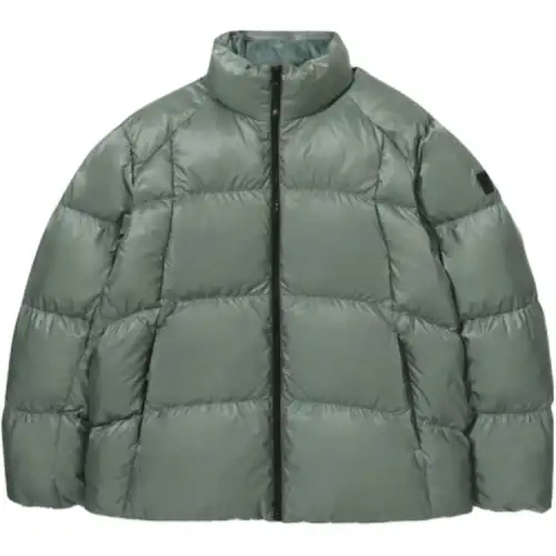 FILA Down Jacket Men's Gray Green