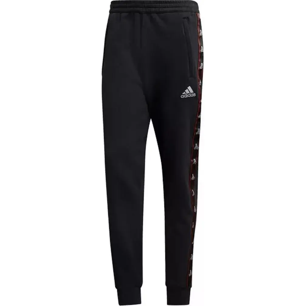 Adidas Knitted Sweatpants Men's Black