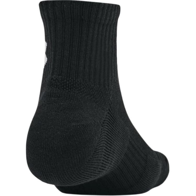 Under Armour Ankle Socks Unisex 3 Pack Black