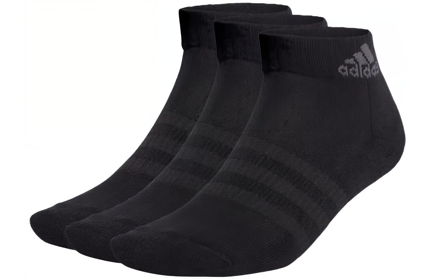 Adidas Ankle Socks Unisex 3 Pack Black