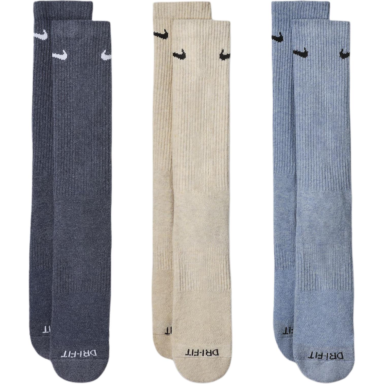 Nike Mid Calf Socks Unisex 3 Pack