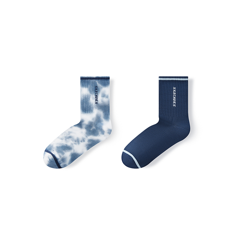 Skechers Sports League Collection Crew Socks Unisex 2 Pack