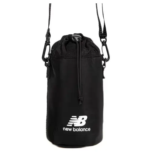 New Balance Fabric Shoulder Bag, Crossbody Bag Regular Unisex Black