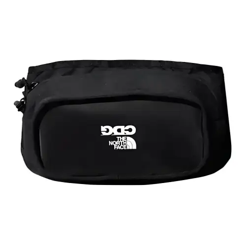 THE NORTH FACE X CDG Collaboration 2L Sling Bag One Shoulder Crossbody Fanny Pack Outdoor Bag Polyester Black Unisex