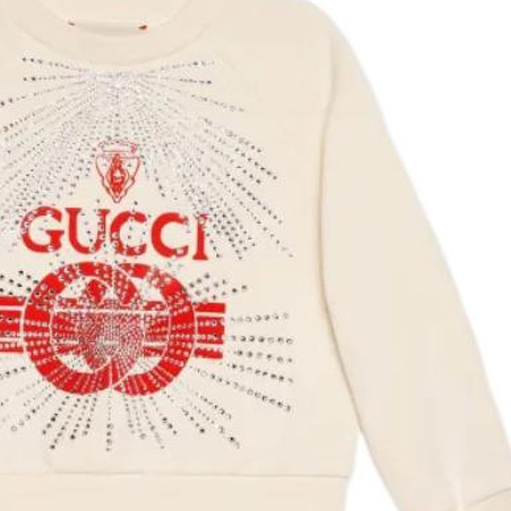 Женская худи Gucci Logo (белый) — фото 3