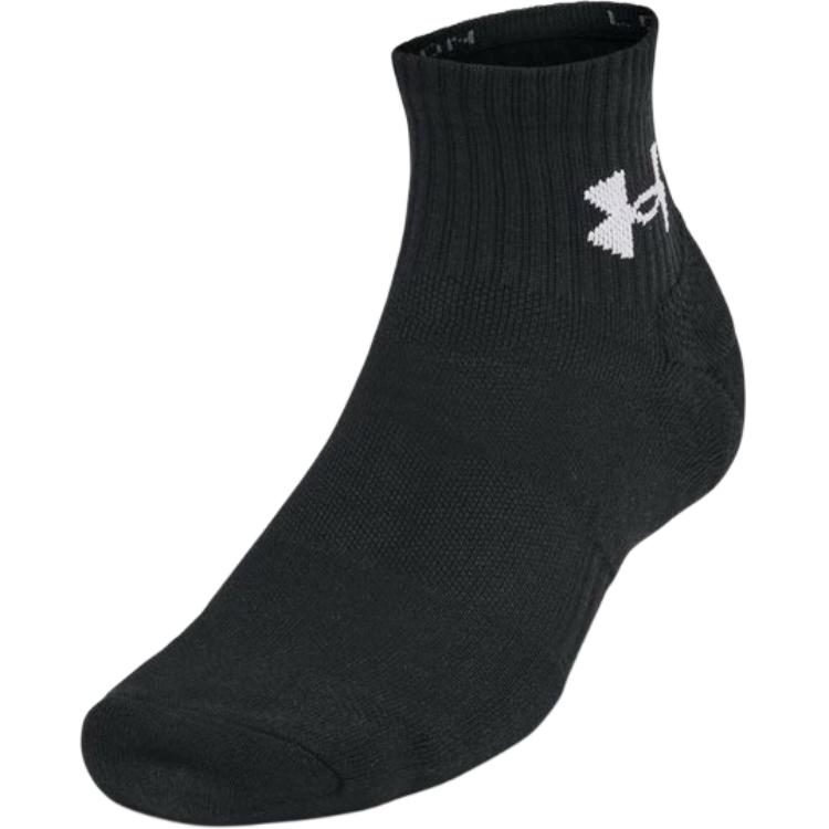 Under Armour Ankle Socks Unisex 3 Pack Black