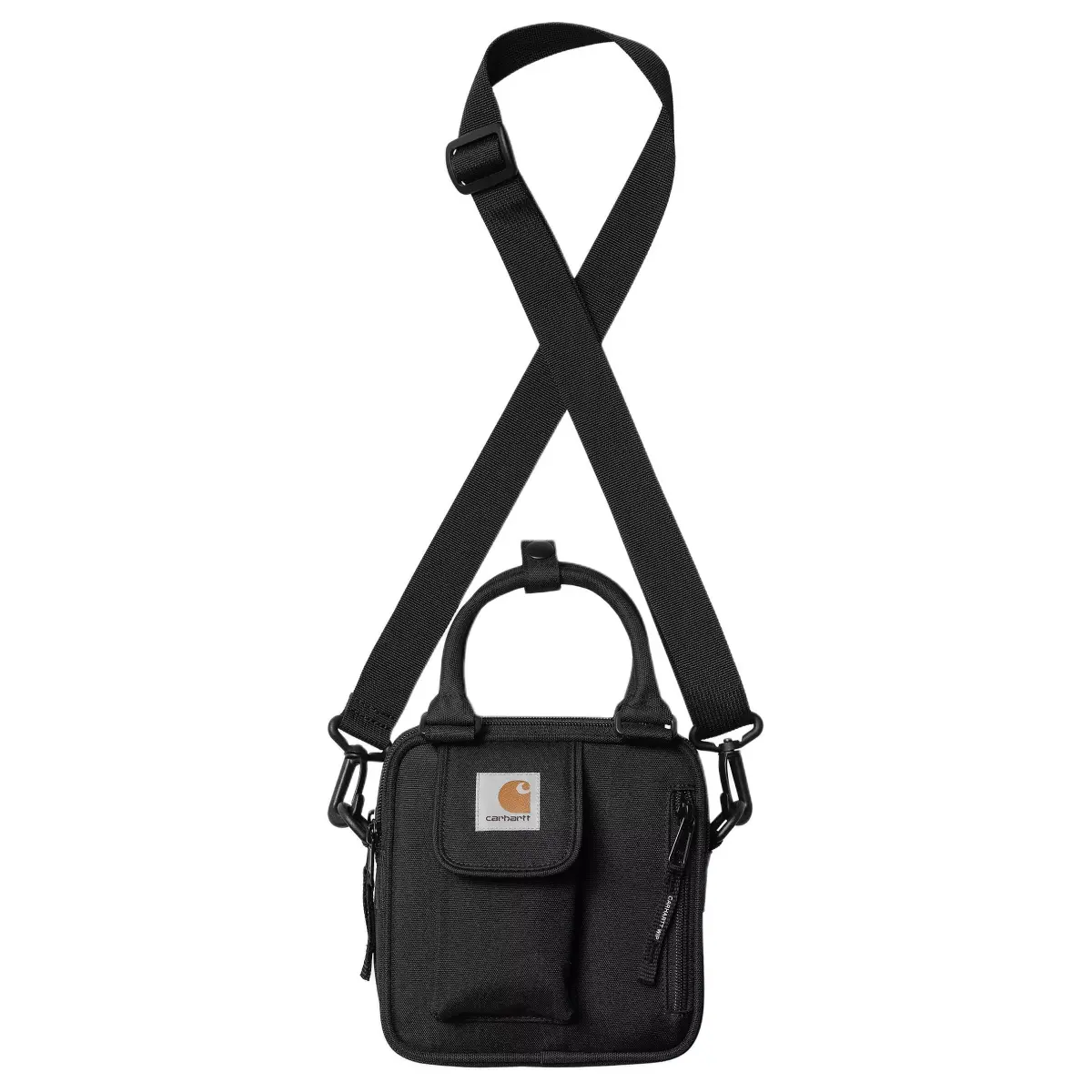 Carhartt WIP Polyester Shoulder Bag, Crossbody Bag, Handbag Unisex Black