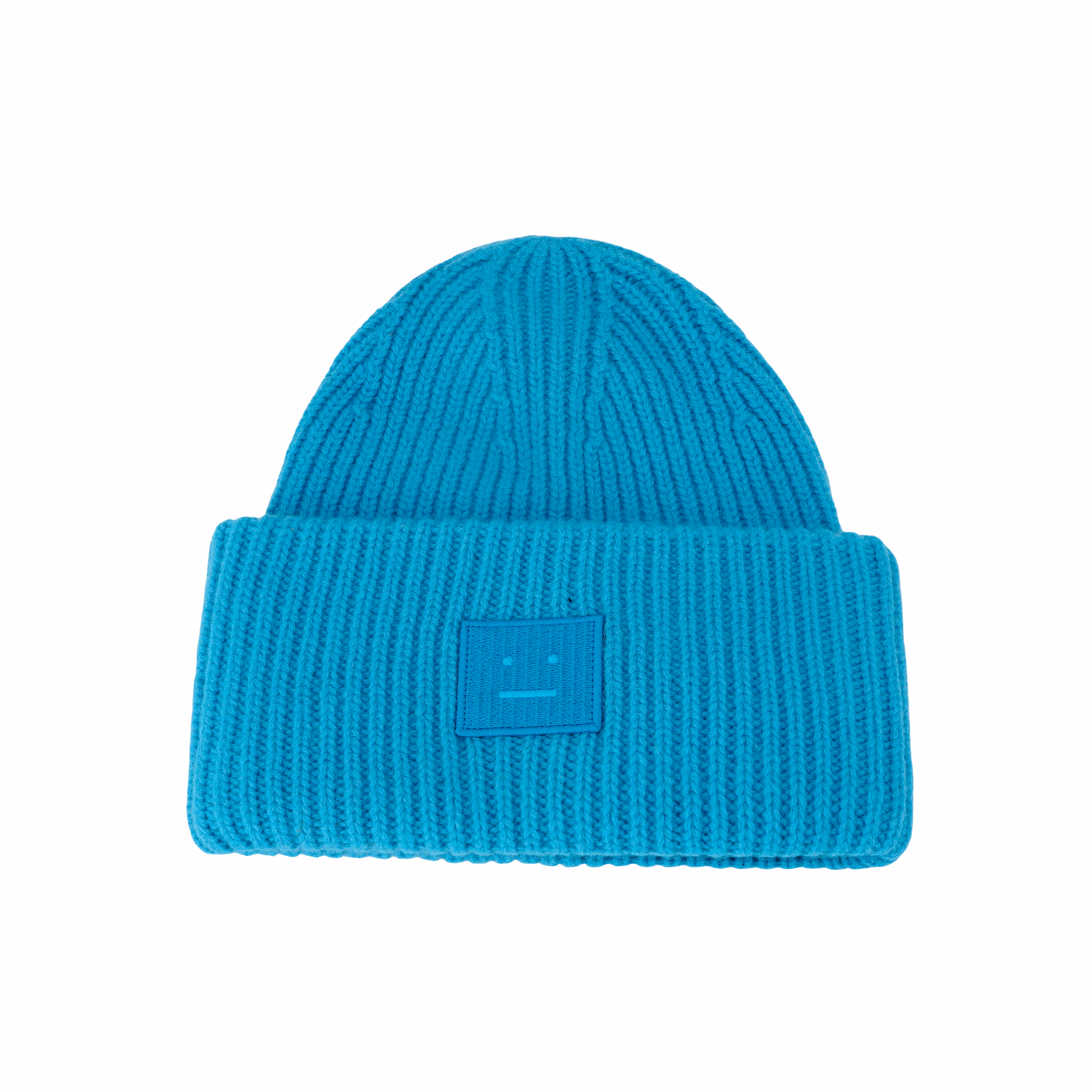 Шапка Acne Studios FACE (синий)