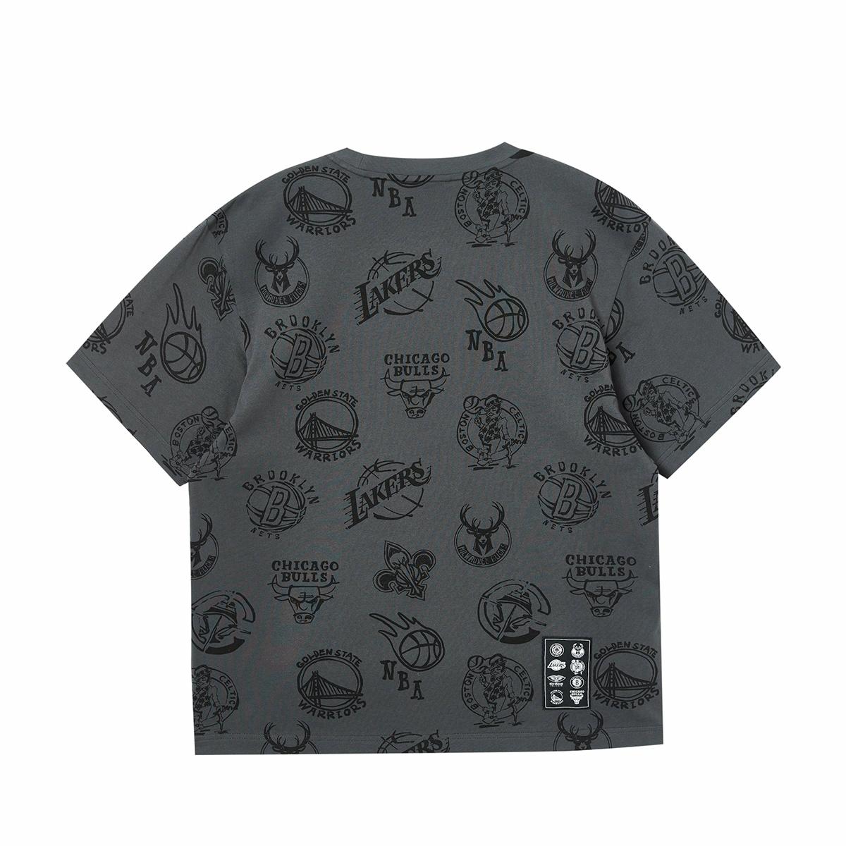Футболка JACK JONES x NBA T-shirt (разноцветная) — фото 8