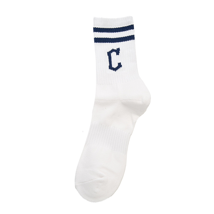 MLB Cleveland Indians Crew Socks Unisex 1 Pack Ecru