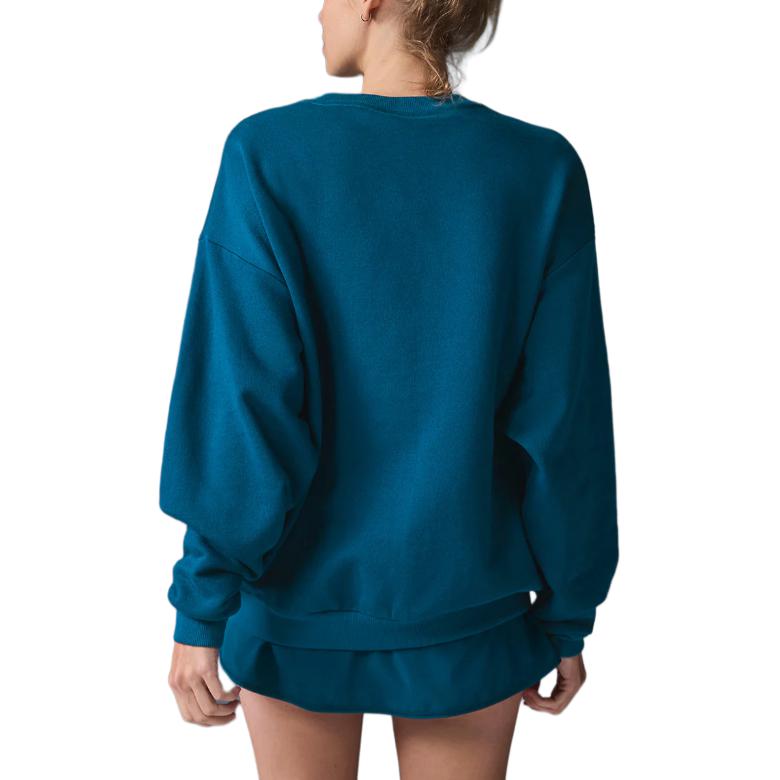 alo yoga ACCOLADE CREW NECK PULLOVER JISOO