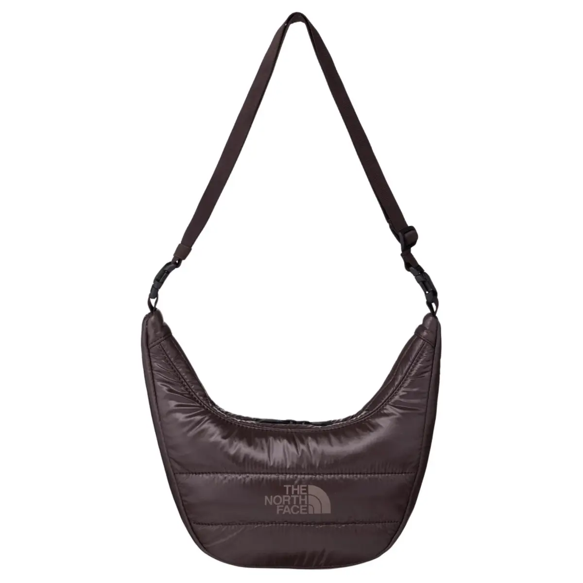 THE NORTH FACE 2.4L One Shoulder Handbag Outdoor Bag Cotton Dark Brown Unisex
