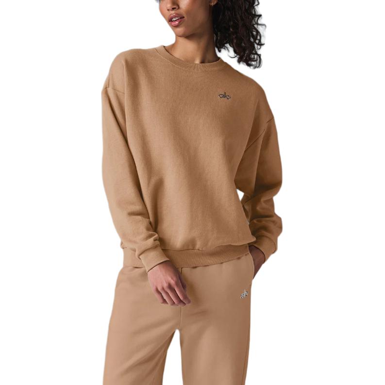 alo yoga ACCOLADE CREW NECK PULLOVER JISOO