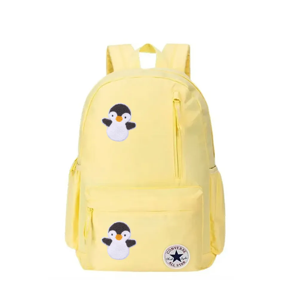 Converse Polyester Backpacks Unisex Light Yellow