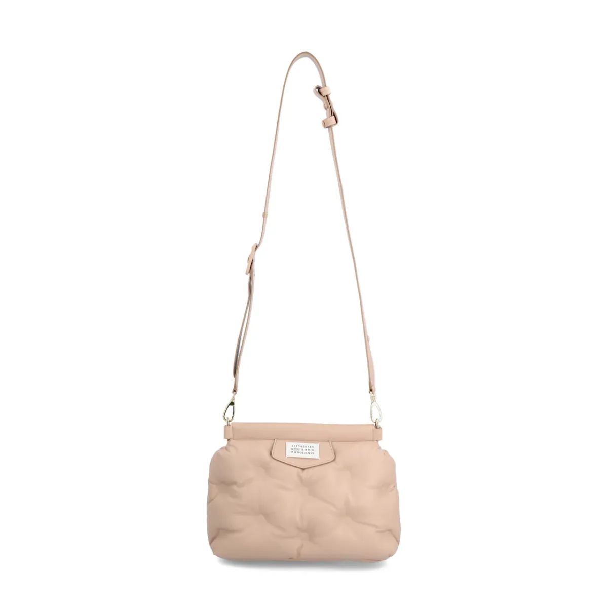 Maison Margiela Calfskin Crossbody Bag, Shoulder Bag Women's Pink