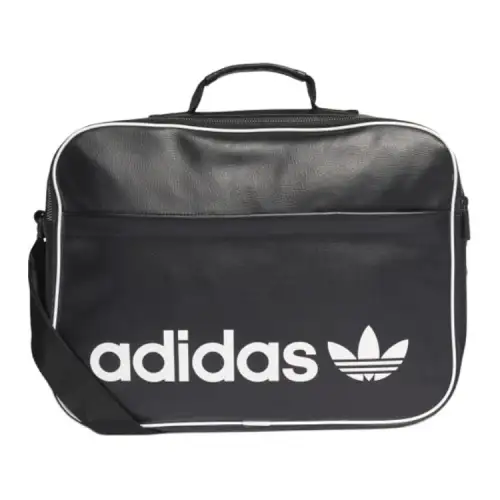 Adidas Originals Polyurethane Shoulder Bag, Crossbody Bag, Handbag Unisex Black