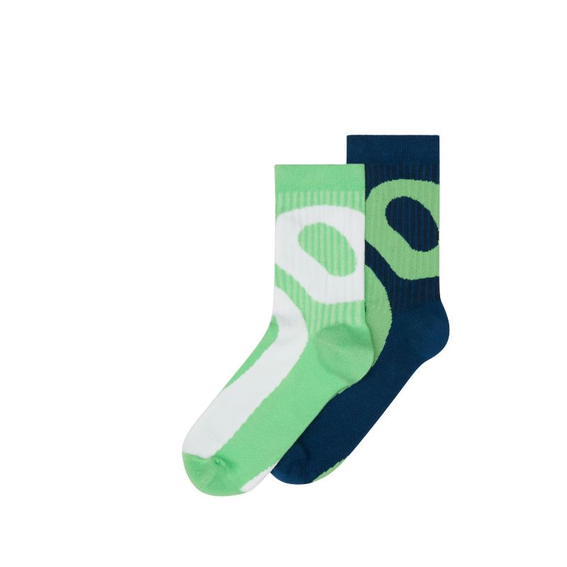 On Liquid Logo Sock High 2P Knee High Socks Unisex 2 Pack