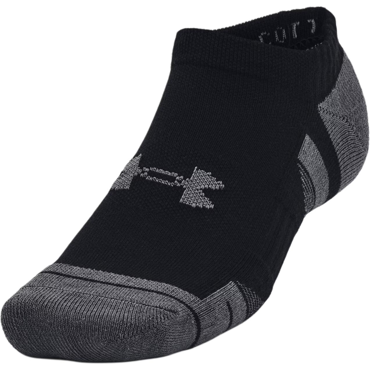 Under Armour Ankle Socks Unisex 3 Pack Black