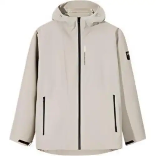 Anta Variety Training Collection Water repellent Windbreaker Jacket Men's Cyan Bird Gray
