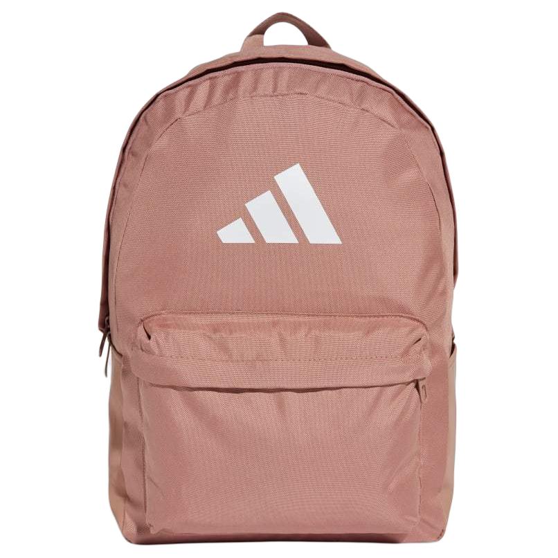 Рюкзак adidas с тремя полосками (коричнево-белый)