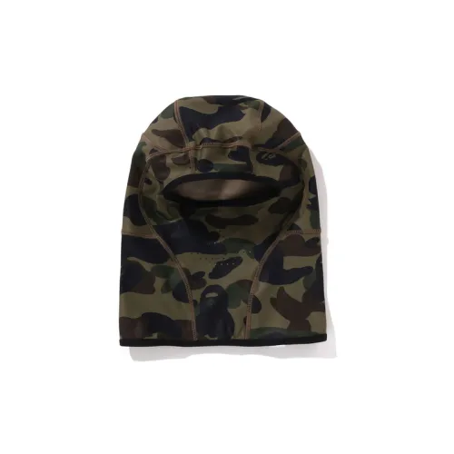 A BATHING APE X TORAICHI 1ST CAMO BALACLAVA joint balaclava polyester hat men and women same style couple model