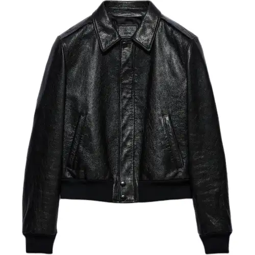 PRADA Puffer Jackets Men's Black Lapel Moderate Puffer Jacket