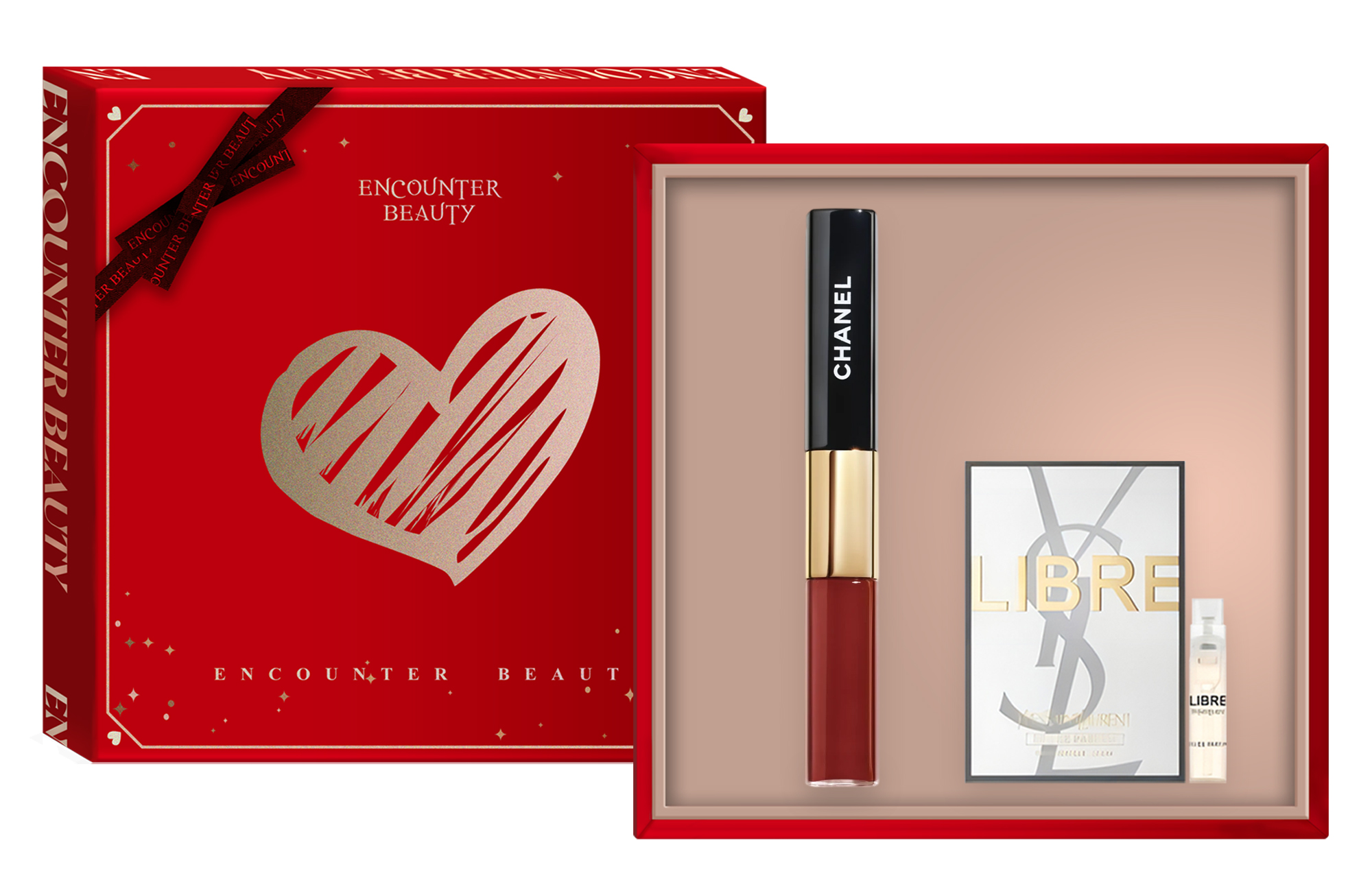Набор косметики Chanel Lip & Fragrance Set (разноцветный)