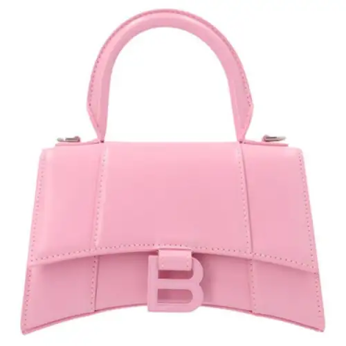 Balenciaga Leather Handbag Women's Pink