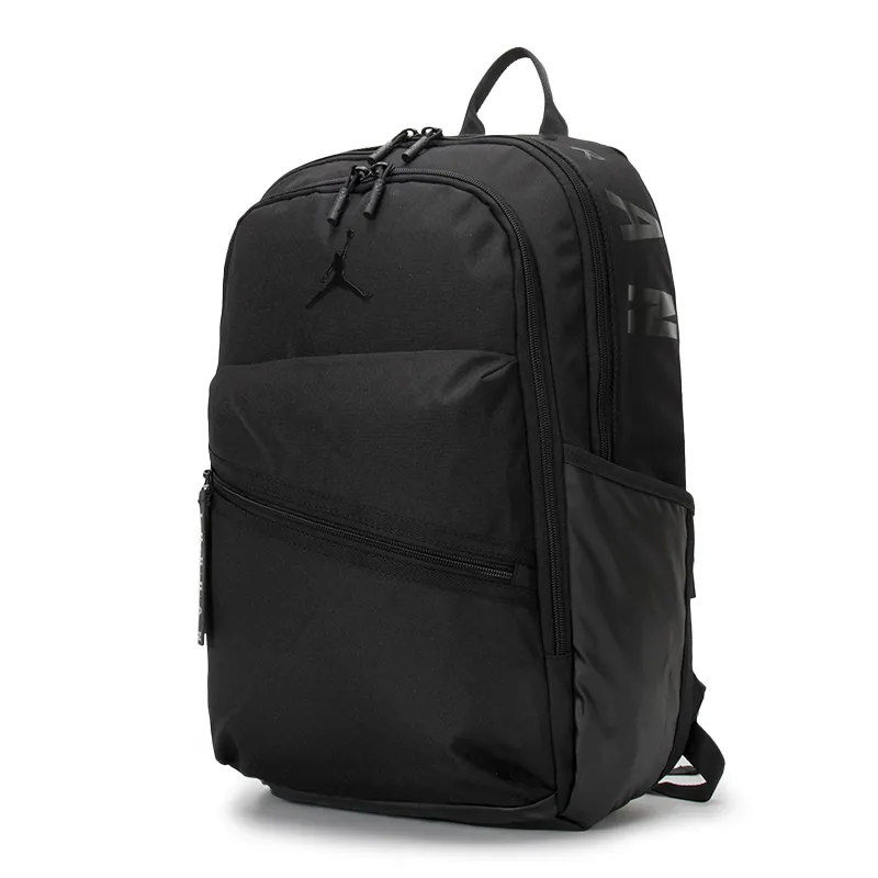 Jordan Polyester Casual Backpack Medium Unisex Jet Black