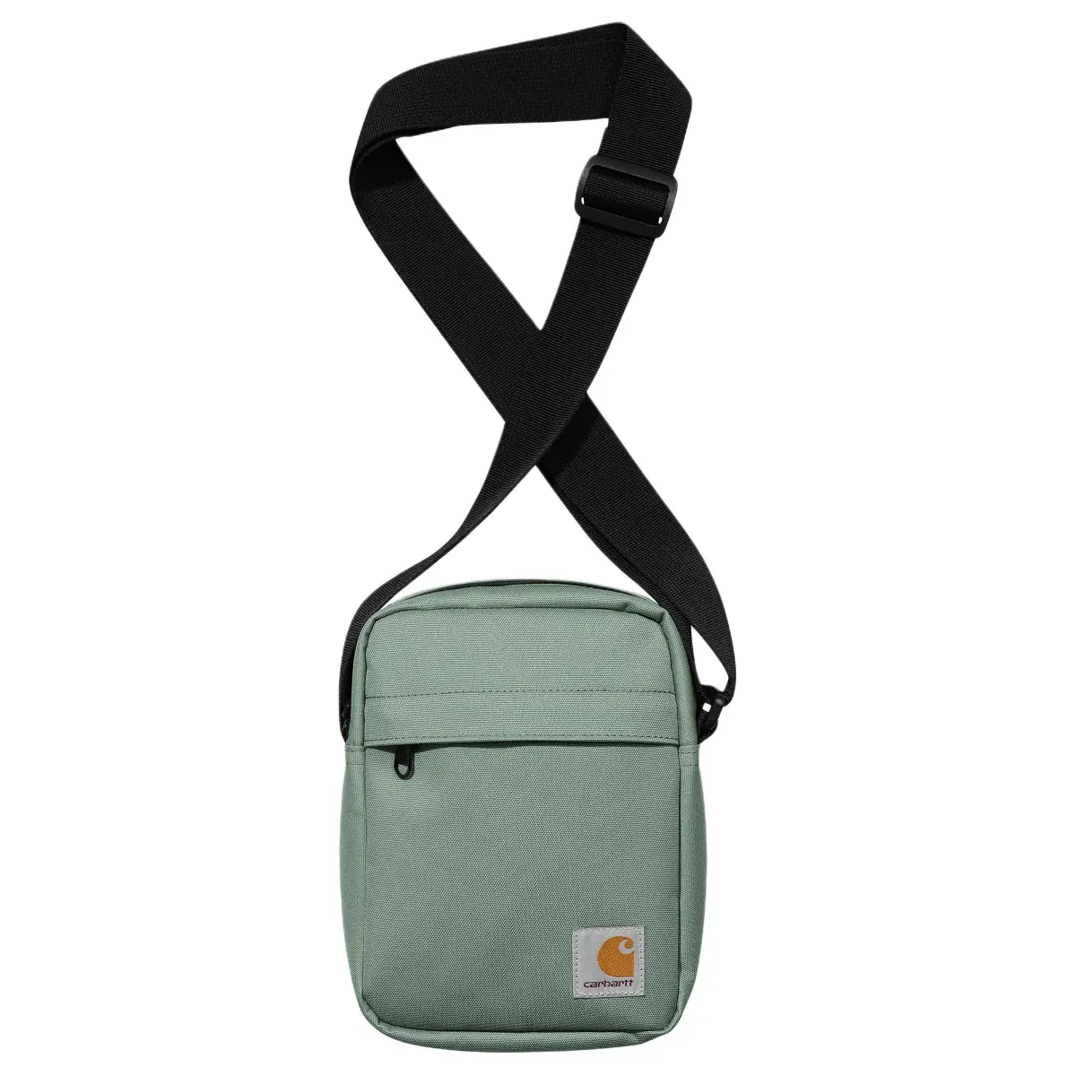 Carhartt WIP Jake Polyester Crossbody Bag, Shoulder Bag Unisex Silver Pine Green