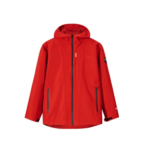 Anta Variety Training Collection Business/Casual Water repellent Windbreaker Jacket Men's Classic Red