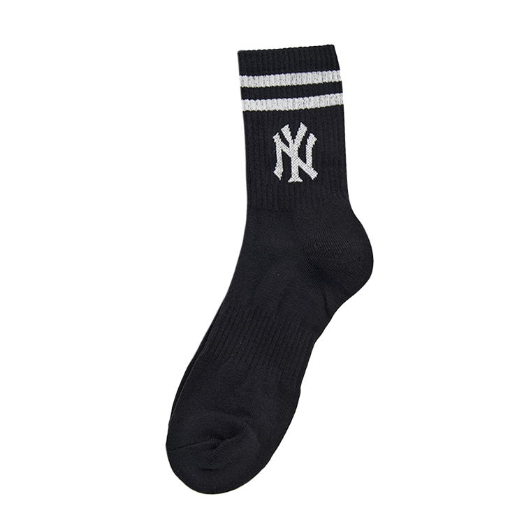 MLB New York Yankees Crew Socks Unisex 1 Pack Black