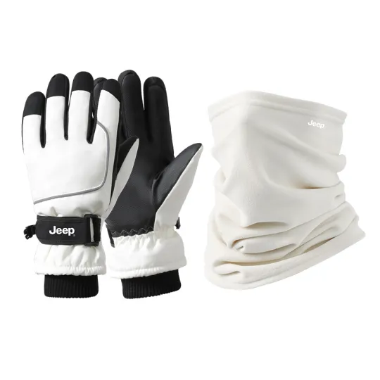 Jeep Touchscreen Available Sports Gloves Men's