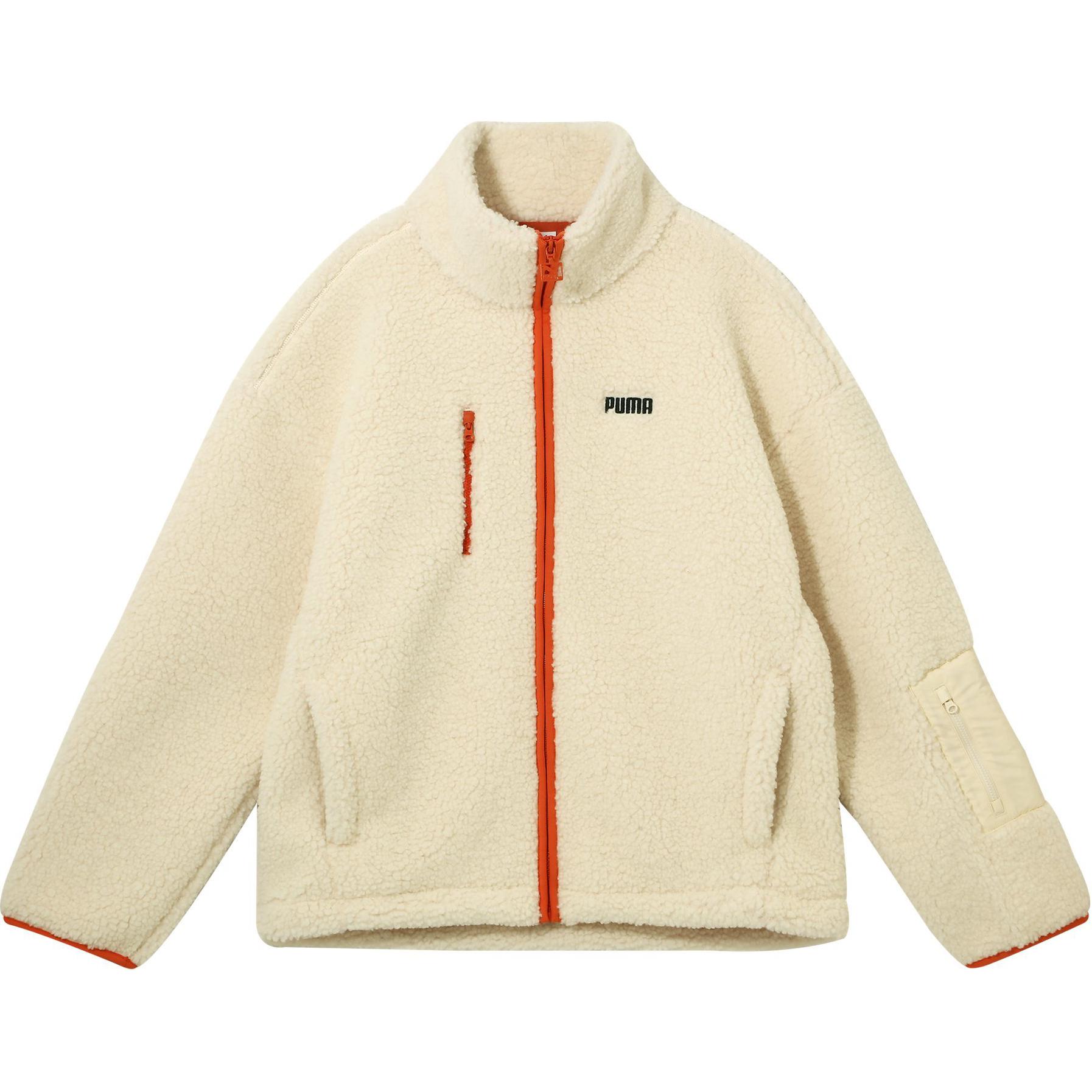 Мужская куртка PUMA FZ SHERPA (бежевая)